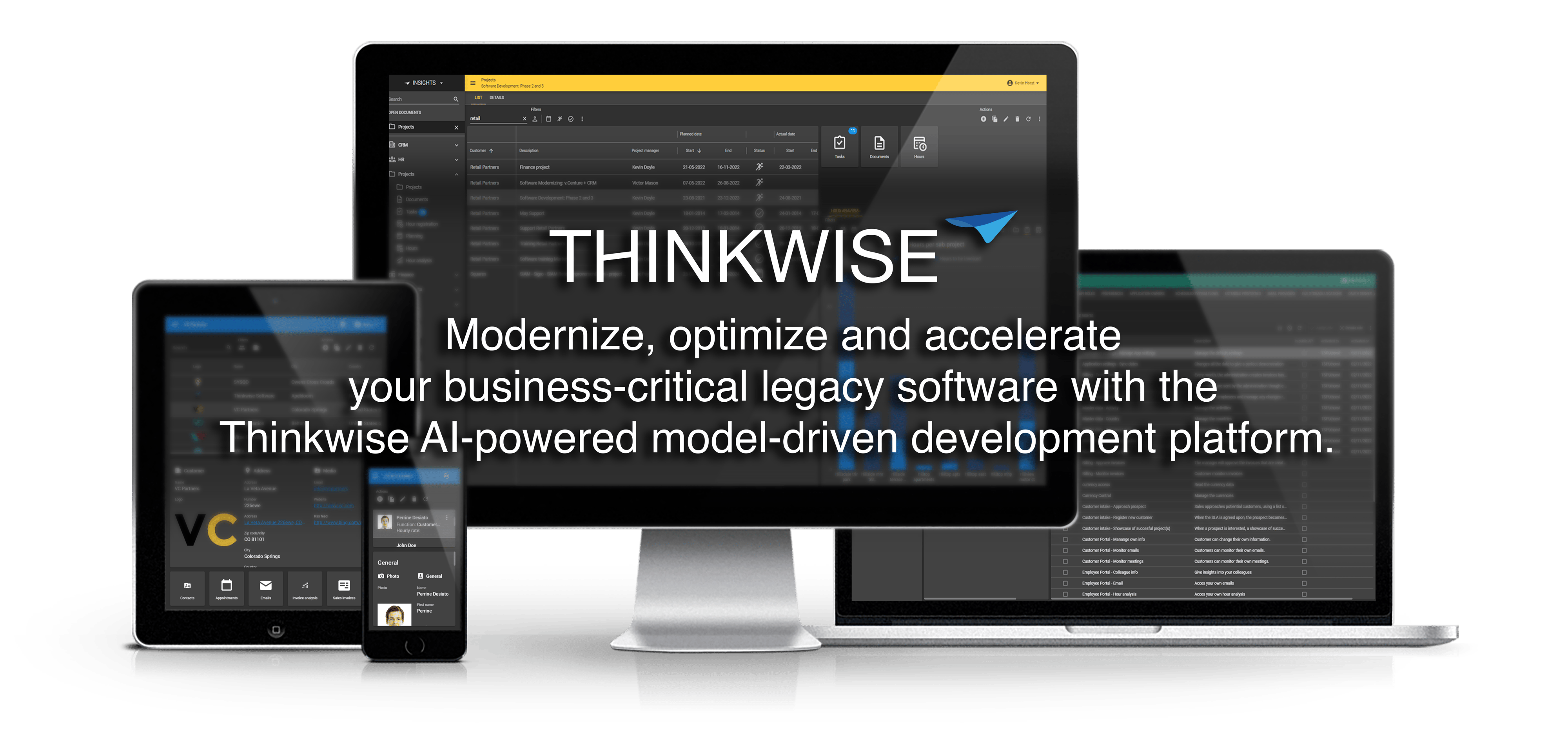 Thinkwise Platform voor ontwikkelaars