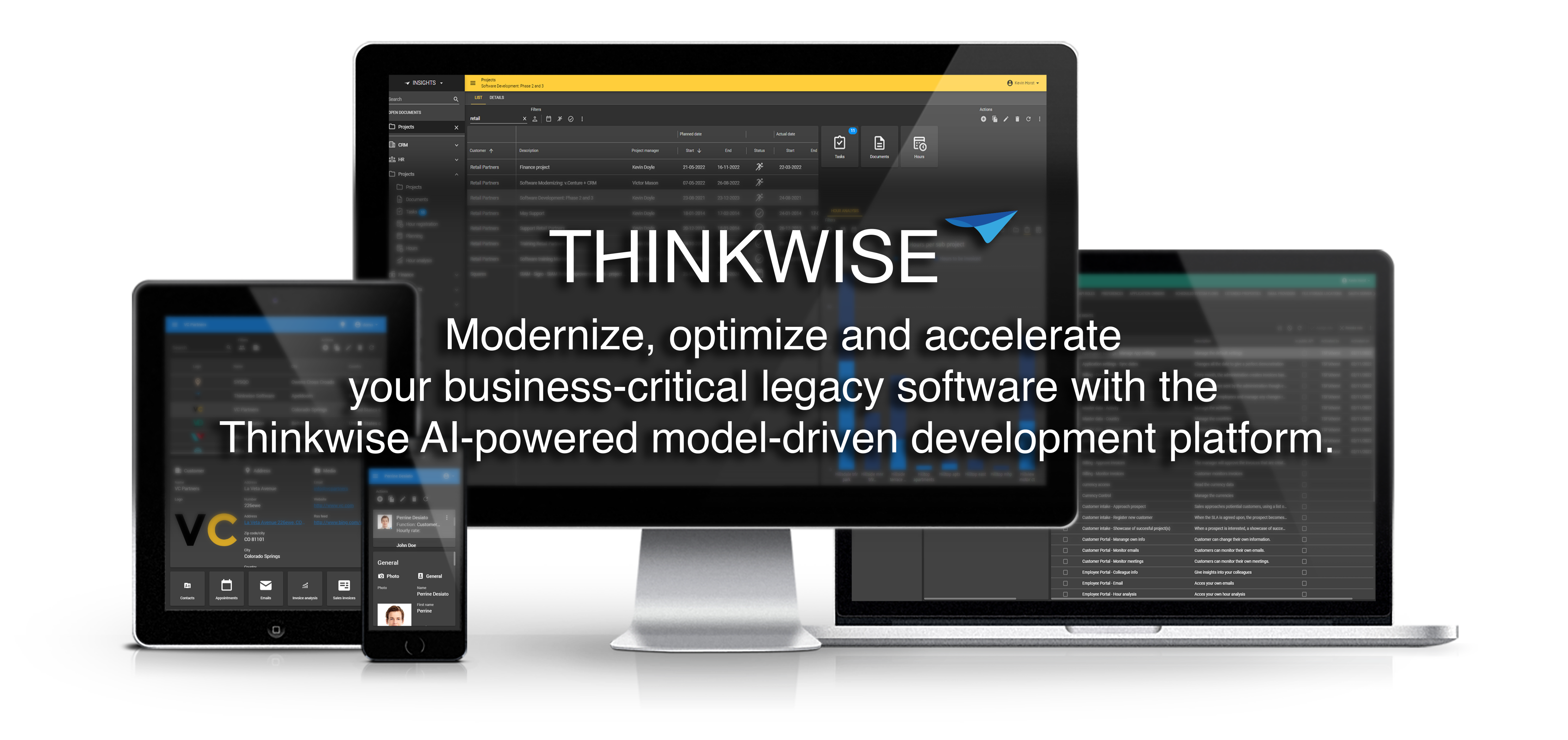 Thinkwise Platform voor ontwikkelaars