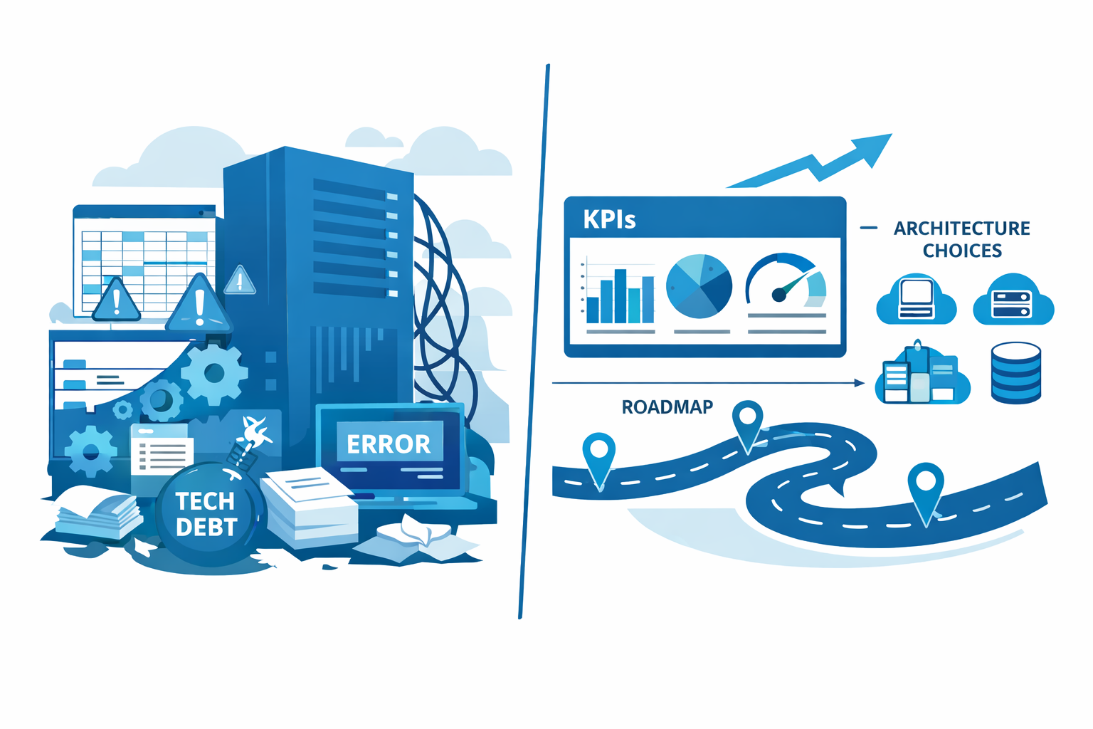 Proof of Value - Legacy IT vs. decision-making clarity