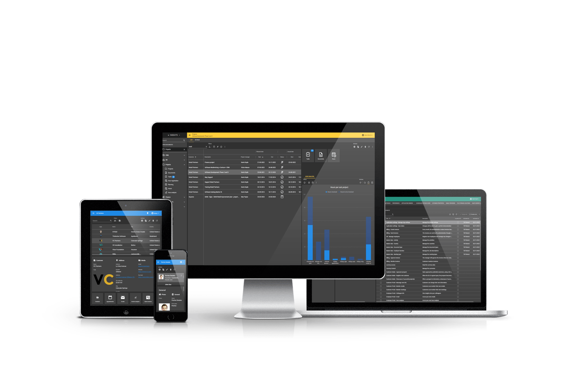 mockup Platform Overview-presentatie-dark