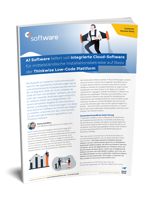 Customer case A1 Software - cover-DE