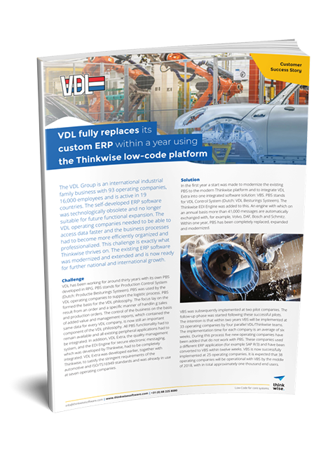 Customer case VDL