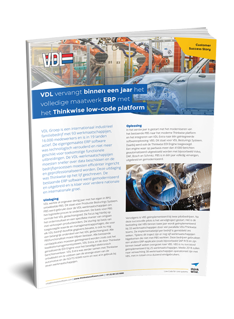Customer case VDL