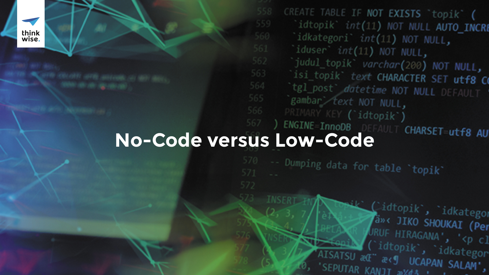What is the difference between no-code and low-code?